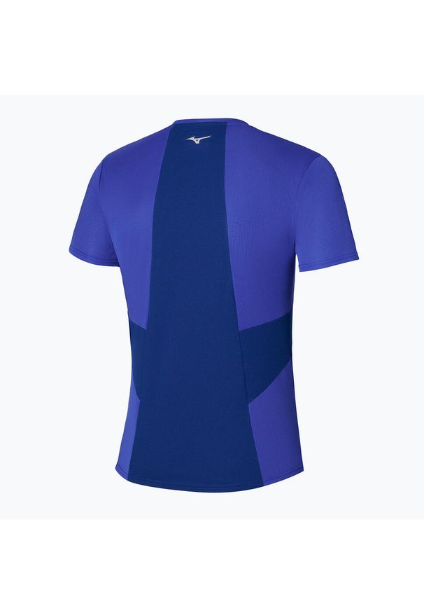 Koszulka do biegania męska Mizuno DryAeroFlow Tee reflexblue. Kolor: niebieski. Długość rękawa: długi rękaw