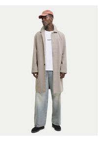 Jack & Jones T-Shirt Meadows Minimal 12283630 Biały Loose Fit. Kolor: biały. Materiał: bawełna #8