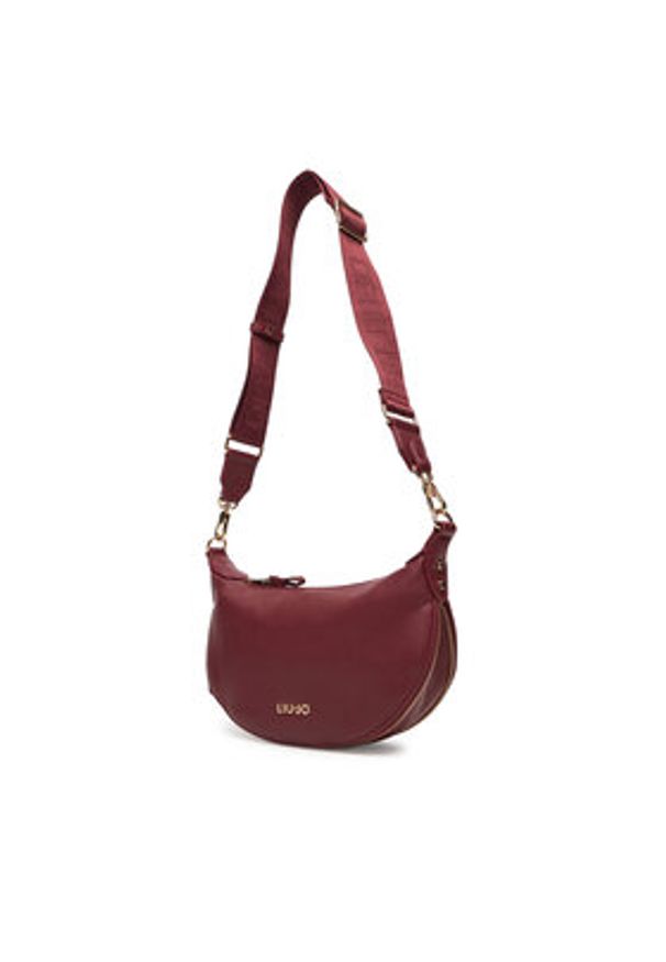 Liu Jo Torebka Ecs S Hobo AF5043 E0058 Bordowy. Kolor: czerwony. Materiał: skórzane