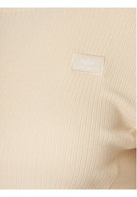 Alpha Industries Bluzka 136091 Beżowy Slim Fit. Kolor: beżowy. Materiał: bawełna #3