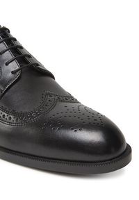 BOSS Półbuty Tayil 50543423 Czarny. Kolor: czarny. Materiał: skóra