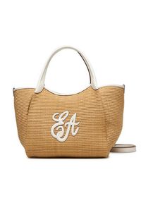 Emporio Armani Torebka EW001009 AF25819 M1335 Brązowy. Kolor: brązowy. Materiał: skórzane #5