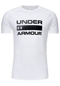 Under Armour T-Shirt Ua Team Issue Wordmark 1329582 Biały Regular Fit. Kolor: biały. Materiał: bawełna, syntetyk