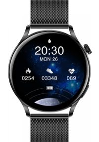 GARETT - Smartwatch Garett Lady Elegance RT Czarny (5904238483749). Rodzaj zegarka: smartwatch. Kolor: czarny