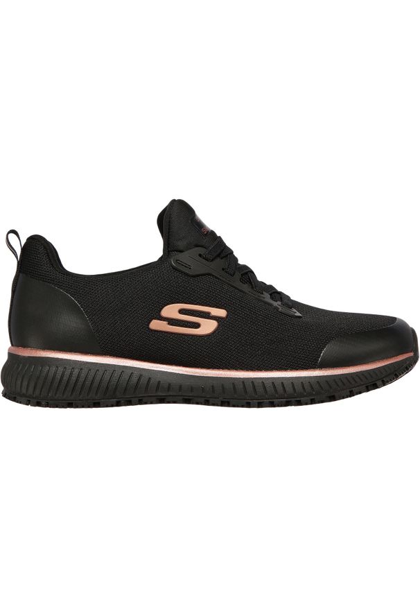 skechers - Buty Skechers Squad Sr, Dla obu płci. Kolor: czarny. Materiał: guma, syntetyk, tkanina, materiał