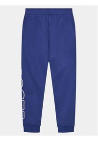 Lacoste Spodnie dresowe XJ6901 Niebieski Relaxed Fit. Kolor: niebieski. Materiał: bawełna #3