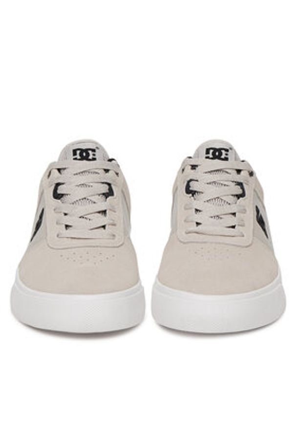DC Shoes Tenisówki AW247501 Szary. Kolor: szary. Materiał: zamsz, skóra