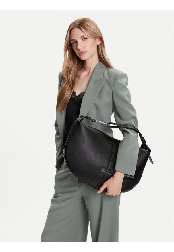 Armani Exchange Torebka XW001573 AF15632 UC001 Czarny. Kolor: czarny. Materiał: skórzane