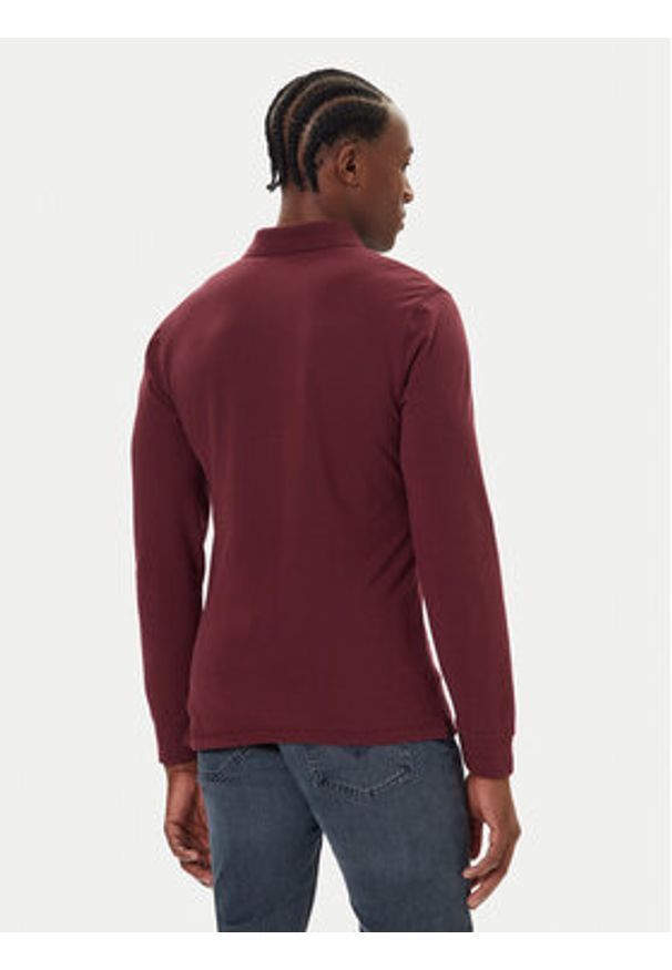 Levi's® Polo Housemark A5797-0015 Fioletowy Slim Fit. Typ kołnierza: polo. Kolor: fioletowy. Materiał: bawełna