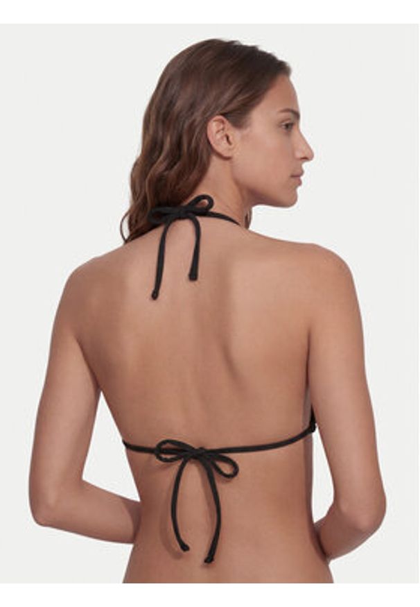 Hugo - HUGO Góra od bikini Tropi Triangle 50561283 Czarny. Kolor: czarny. Materiał: syntetyk