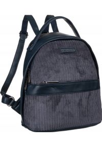 DAVID JONES - David Jones Niewielki, praktyczny plecak damski ze skóry ekologicznej David Jones NoSize. Materiał: skóra ekologiczna #1