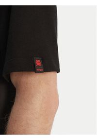 Hugo - HUGO T-Shirt Delel_RB 50564572 Czarny Relaxed Fit. Kolor: czarny. Materiał: bawełna #3