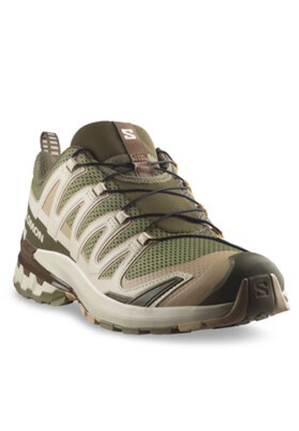 salomon - Salomon Buty do biegania Xa Pro 3D V9 L47583300 Zielony. Kolor: zielony. Materiał: materiał