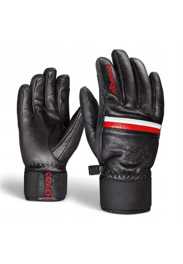 NORDICA - Rękawice narciarskie dla dorosłych Nordica Coach. Kolor: czarny. Sezon: zima. Sport: narciarstwo