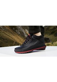 Buty zimowe męskie New Balance H754KR - czarne. Okazja: na co dzień. Kolor: czarny. Materiał: skóra. Szerokość cholewki: normalna. Sezon: zima #5
