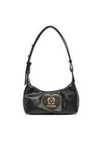 Love Moschino - LOVE MOSCHINO Torebka JC4121PP1LLB0000 Czarny. Kolor: czarny. Materiał: skórzane #6