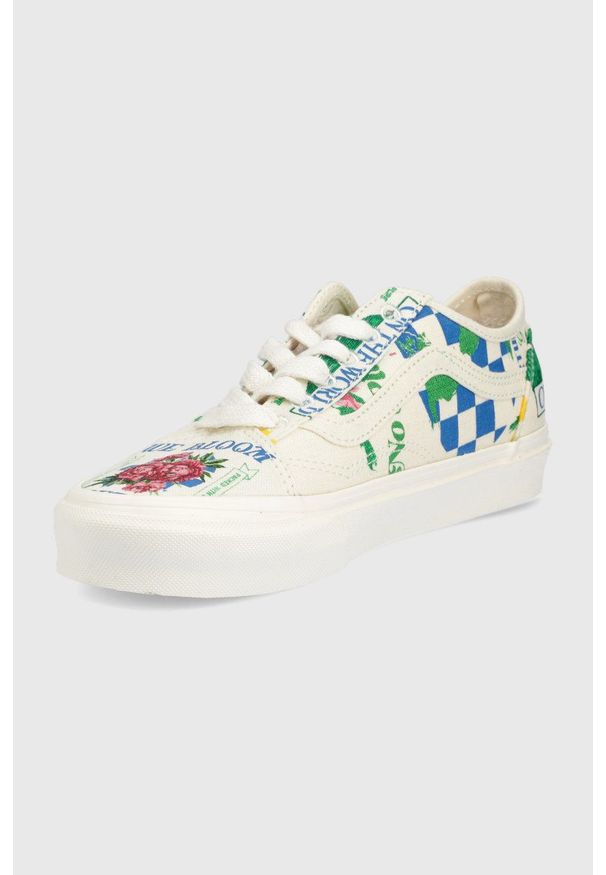 Vans tenisówki UA Old Skool Tapered damskie. Nosek buta: okrągły. Zapięcie: sznurówki. Materiał: bawełna. Szerokość cholewki: normalna