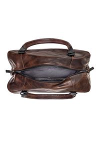 Ochnik - Brązowa skórzana duża torba męska. Kolor: brązowy. Materiał: skóra. Styl: casual, elegancki, klasyczny #2