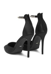 DeeZee Szpilki HT92931-A232 Czarny. Kolor: czarny. Materiał: materiał. Obcas: na szpilce #7