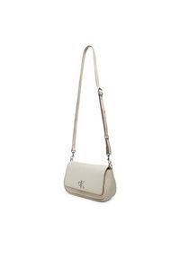 Calvin Klein Jeans Torebka Minimal Monogram Shoulder Bag20 LV04K3134G Écru. Materiał: skórzane #6