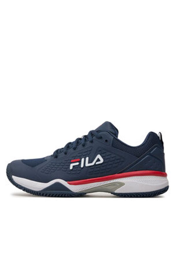 Fila Buty do tenisa Sabbia Lite 2 FTM23112 Granatowy. Kolor: niebieski. Materiał: materiał. Sport: tenis