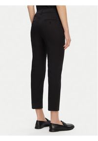 Weekend Max Mara Chinosy Cecco 2515131042 Czarny Slim Fit. Kolor: czarny. Materiał: bawełna #4