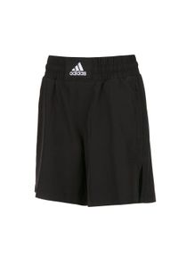 Adidas - Krótkie spodenki do boksu treningowego adidas. Kolor: czarny, biały, wielokolorowy. Sport: fitness, bieganie