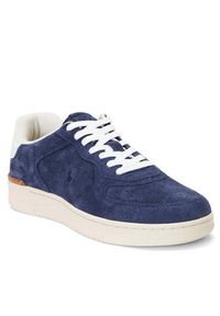 Polo Ralph Lauren Sneakersy 809940315001 Niebieski. Kolor: niebieski. Materiał: zamsz, skóra #4