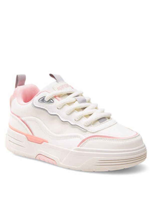 Sprandi Sneakersy A23N0043C-2 Écru. Materiał: skóra