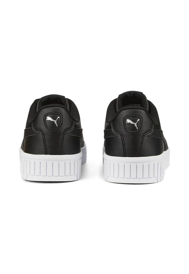 Buty trampki sportowe damskie Puma Carina 2.0. Kolor: czarny, szary, wielokolorowy. Materiał: syntetyk, materiał. Sport: turystyka piesza