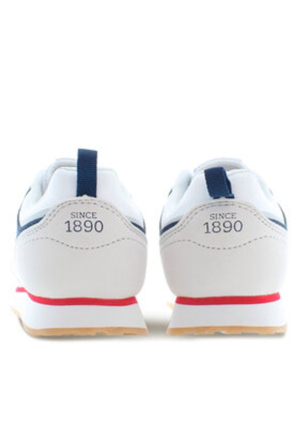 U.S. Polo Assn. Sneakersy Nobik NOBIK010A Biały. Kolor: biały. Materiał: materiał