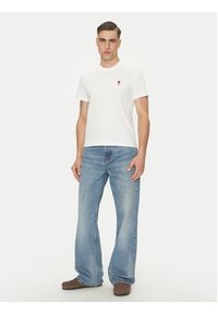 AMI PARIS T-Shirt BFUTS035.724 Biały Regular Fit. Kolor: biały. Materiał: bawełna #3