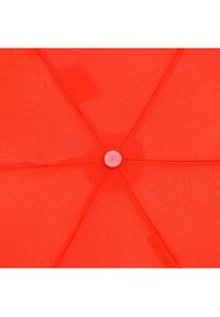 MOSCHINO Parasolka Supermini C 8432 Czerwony. Kolor: czerwony. Materiał: materiał, poliester #2