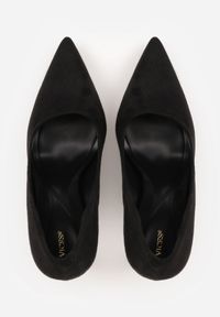 Born2be - Czarne Klasyczne Szpilki VICES z Imitacji Zamszu Prisnell. Okazja: do pracy, na wesele, na spotkanie biznesowe, na co dzień, na ślub cywilny. Kolor: czarny. Materiał: zamsz. Obcas: na szpilce. Styl: klasyczny #7