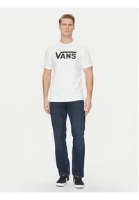 Vans T-Shirt Classic VN000GGGYB21 Biały Classic Fit. Kolor: biały. Materiał: bawełna #4