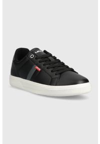 Levi's® - Levi's sneakersy ARCHIE kolor czarny 235431.59. Okazja: na spotkanie biznesowe. Nosek buta: okrągły. Kolor: czarny. Materiał: guma #2