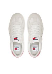 Tommy Jeans Sneakersy Tjw Court Sneaker EN0EN02552 Écru. Materiał: skóra, zamsz #2