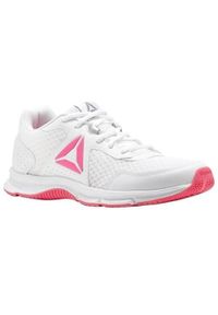 Buty do biegania damskie Reebok Express Runner. Zapięcie: sznurówki. Kolor: biały. Materiał: guma, syntetyk, tkanina, materiał. Szerokość cholewki: normalna. Sport: bieganie