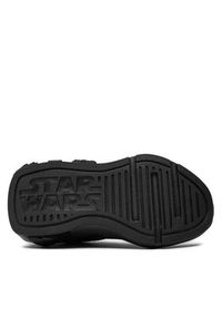 Adidas - adidas Sneakersy Star Wars Runner Kids ID0376 Czarny. Kolor: czarny. Materiał: materiał, mesh. Wzór: motyw z bajki