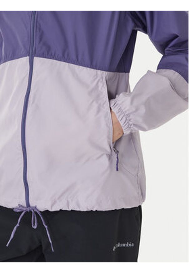 columbia - Columbia Wiatrówka Flash Forward™ II 2116531 Fioletowy Regular Fit. Kolor: fioletowy. Materiał: syntetyk