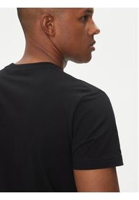 Versace Jeans Couture T-Shirt 78GAHC05 Czarny Regular Fit. Kolor: czarny. Materiał: bawełna