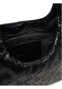 Calvin Klein Torebka Emblem Aop Puffer Lg Shoulder Ba LV04F3199G Czarny. Kolor: czarny. Materiał: skórzane #6
