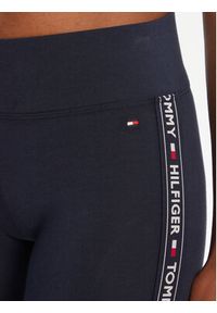 TOMMY HILFIGER - Tommy Hilfiger Legginsy UW0UW00563 Granatowy Slim Fit. Kolor: niebieski. Materiał: bawełna #5
