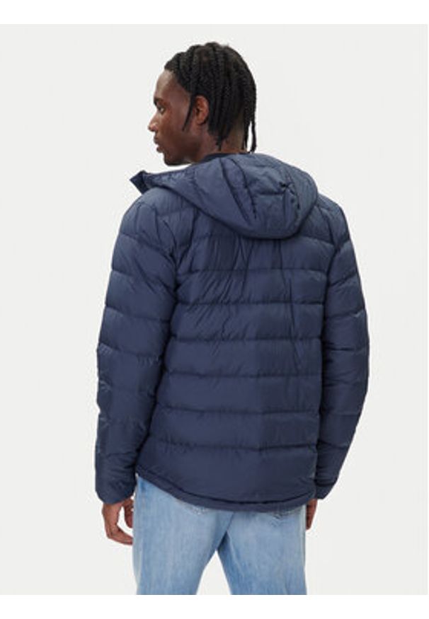 Jack Wolfskin Kurtka puchowa Ather Down 1207671 Granatowy Regular Fit. Kolor: niebieski. Materiał: syntetyk