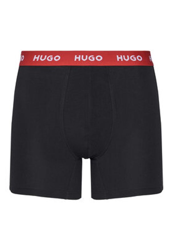 Hugo - HUGO Komplet 3 par bokserek 50532613 Kolorowy. Materiał: bawełna. Wzór: kolorowy