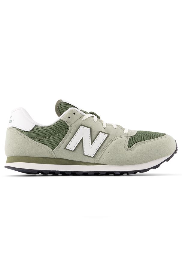 Buty unisex New Balance GM500RLS – zielone. Okazja: na co dzień. Kolor: zielony. Materiał: zamsz, guma. Szerokość cholewki: normalna