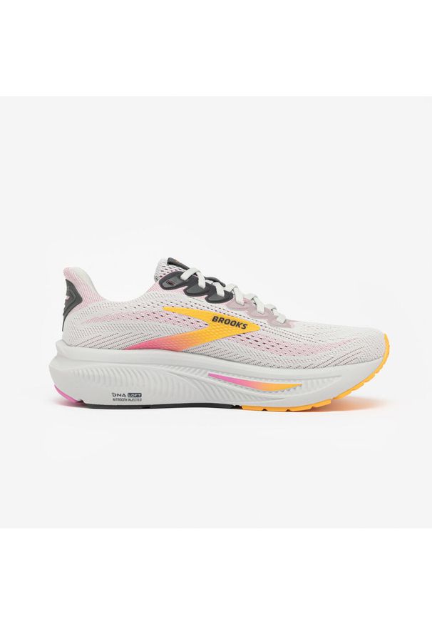 Buty do biegania damskie Brooks Ghost 17. Kolor: różowy. Materiał: mesh. Szerokość cholewki: normalna