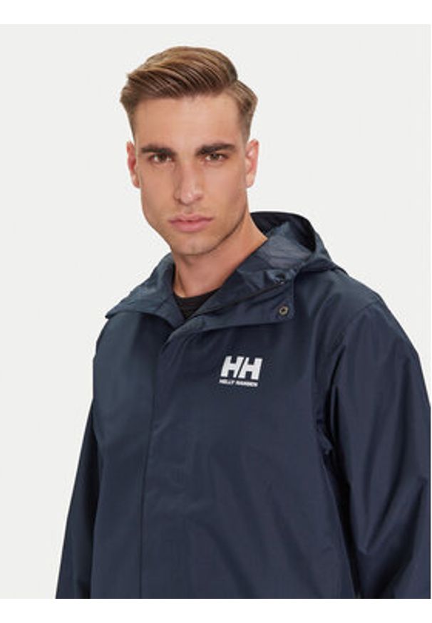 Helly Hansen Kurtka przeciwdeszczowa Seven 62047 Granatowy Regular Fit. Kolor: niebieski. Materiał: syntetyk