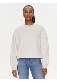 Calvin Klein Jeans Bluza Chenille J20J221729 Écru Regular Fit. Materiał: syntetyk #1