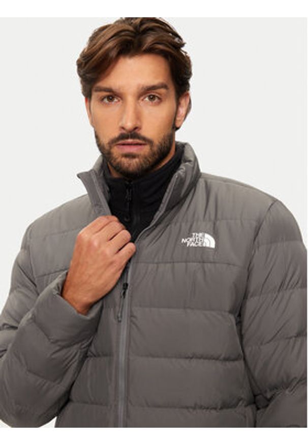 The North Face Kurtka puchowa Aconcaqua NF0A84HZ Szary Regular Fit. Kolor: szary. Materiał: syntetyk
